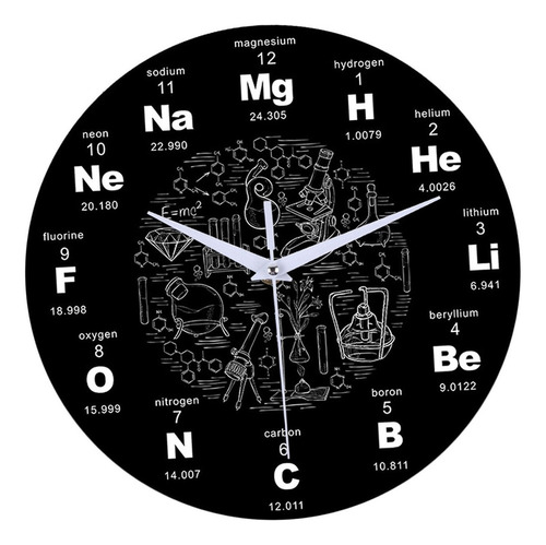 Dormitorios Con Pilas Decorativos De Los Relojes De Química