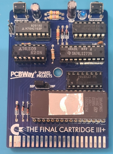 Commodore C64 The Final Cartridge Iii Versión 256kb Tools