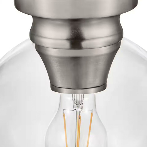 Lampara De Techo Moderna Luz Decorativa De 8'' Pulgadas Estructura Gris