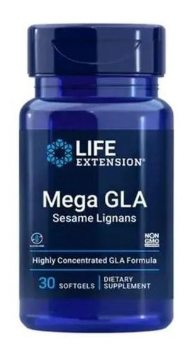 Mega Gla Sesame Lignans, 30 Softgels