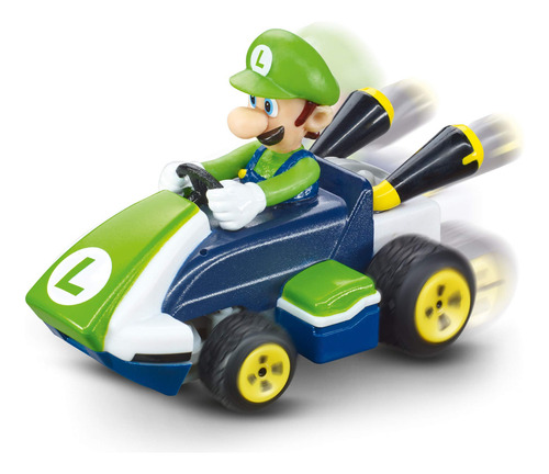 Coche De Juguete Carrera Rc Nintendo Mario Kart Luigi 2.4 Gh