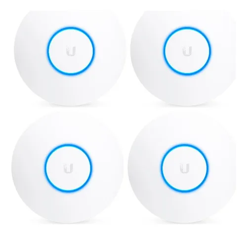 4x Unifi Access Point Ubiquiti Uap-ac-pro Poe +200 Usuarios