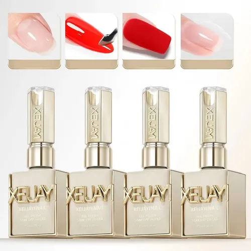 Set De 4 Geles Funcionales Para Uñas Xeijayi Xk204-59 | MercadoLivre