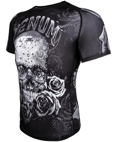 Imagen 2 de 7 de Remera Rashguard Compresion Venum Santa Muerte