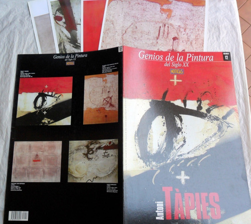 Tàpies / 4 Litografiás / Pinacoteca Noticias * Siglo Xx (Usado)