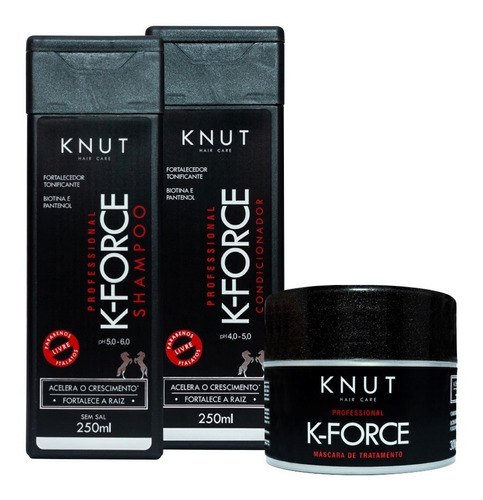 Kit Knut K-force Tratamento Diário