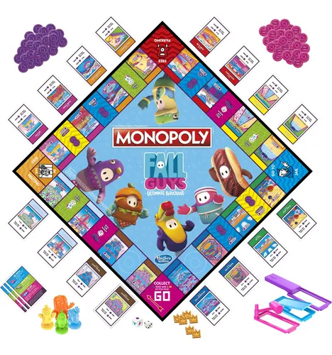 Monopoly Fall Guys Ultimate Knockout Edition Juego De Mesa P