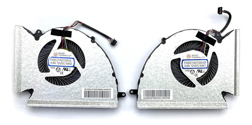 Cooler Para Msi Gp76 Ge76 We76 Pabd1a010shr N452 N451 Dc12v 