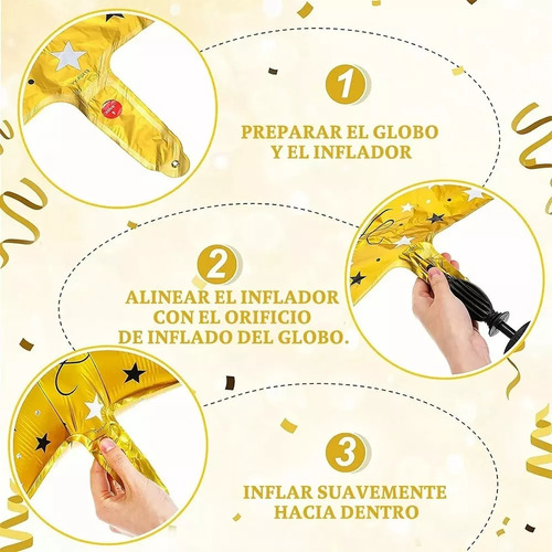 Banna Kit Globos Graduación 2025 Decoración De Globos Metálicos