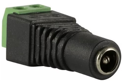 100 Conectores De Corriente Plug 12v/2.1mm / Hembra