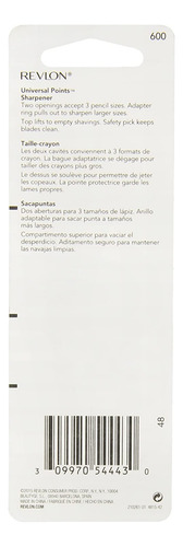 Sacapuntas Revlon Universal Points Para Lápices Cosméticos