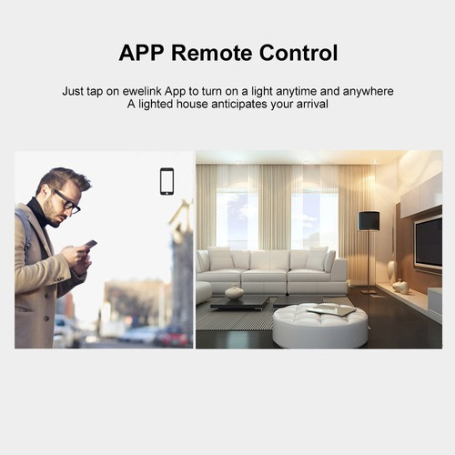 D Interruptor Inteligente 3 Botões Toque E Wi-fi Sonoff