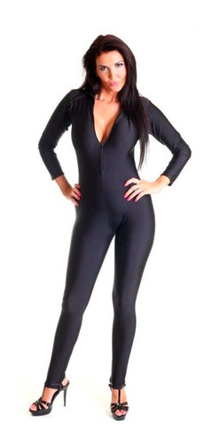 Catsuit Lycra Con Cierre Danzas Acrobacia Super Sexys Calzas