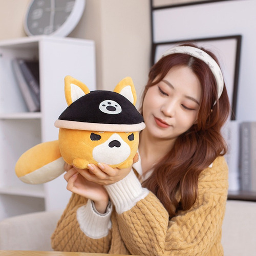 Genshin Impact Taroumaru Gorou Shiba Inu Muñeca Peluche 40cm