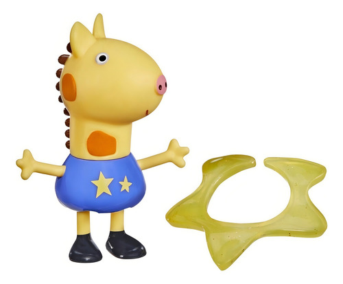 Boneca Peppa Pig Gerald Giraffe 7cm Hasbro - F2210