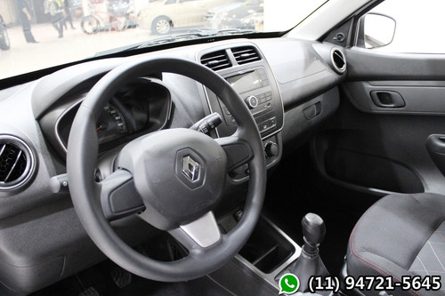 Renault Kwid 1.0 Zen 2020 Prata Financiamento Próprio 0608