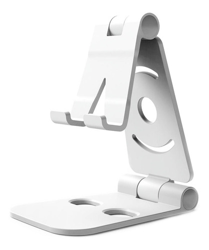 Soporte Celular Tablet Para Escritorio Mesa Blanco