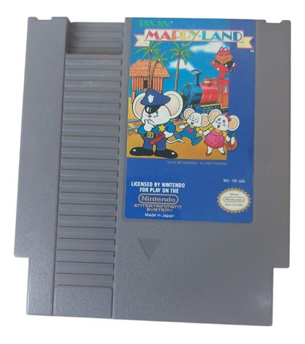 Nes Nintendo Orig. Clásicas Mappy-land  B39