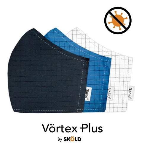 Vörtex Plus Eqn95 Glicoproteína, Nanopartículas Plata, Azul.