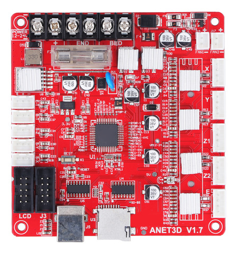 Para La Impresora 3d Anet E12, Placa Base, Impresora De Escr