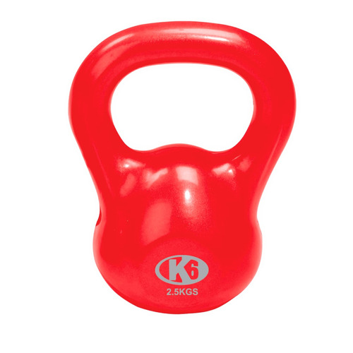 Pesa Rusa Kettle Bell De 2.5 Kg K6 Homestyle - Rojo