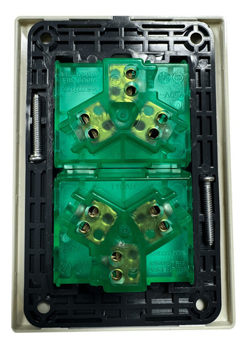 Llave De Luz Armada Cambre Linea Siglo Xxii Blanco Pack X 10 Corriente Nominal 10 A Voltaje Nominal 220v