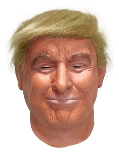 Trump Máscara De Halloween Látexpersonaje La Cabeza Cubierta