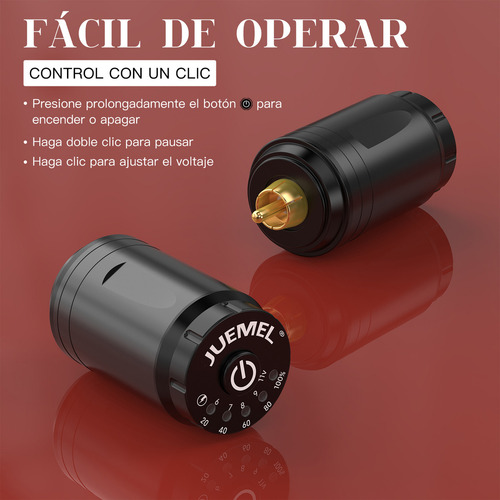 Fuente De Poder Batería Para Tatuar Inalámbrica Rca Juemel