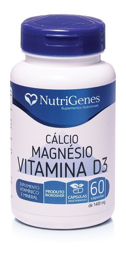 Cálcio, Magnésio, Vit D3 - Nutrigenes