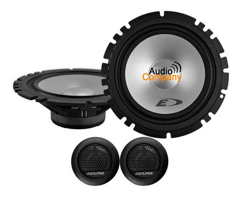 Parlantes Para Auto Componente Alpine Sxe-1750 6 1/2 