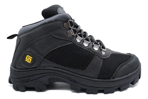 Zapatillas Borceguies Hombre Trekking Cosidas Art #1021