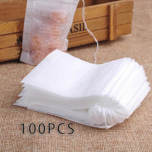 100 Bolsas De Filtro De Té Desechables, Bolsas Para Infusor