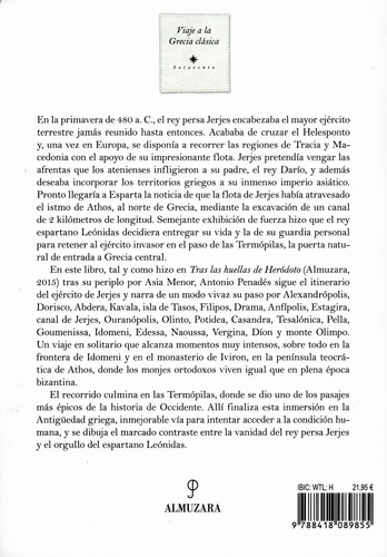 Viaje A La Grecia Clásica: Del monte Athos a Termópilas, de Penadés Chust, Antonio. Sotavento Editorial Almuzara, tapa blanda en español, 2022