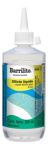Pegamento Barrilito SL250 color transparente