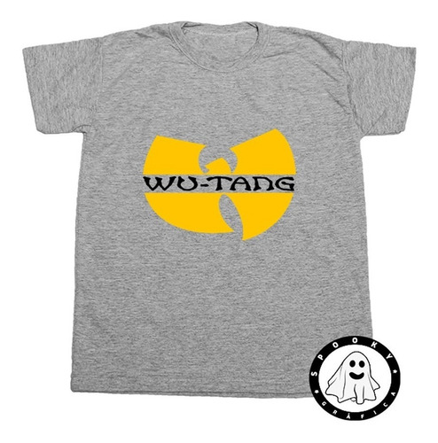 Remera Wu Tang Clan Logo Unisex Algodón Rap Hip Hop