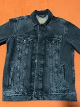 Comprar Zara Talle S Negra Campera De Jean Nueva