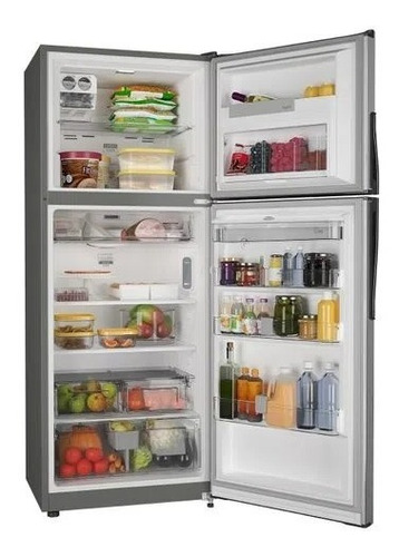 Nevera Whirlpool Top Mount Panel Touch 435 Lts - Silver