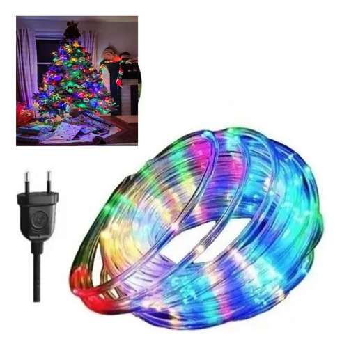 Manguera Led Luces 10m Led De Navidad Luz Led Navideño Gst