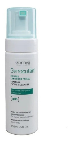 Genové, Genocutan® Mousse Limpiador Facial Espuma 150ml