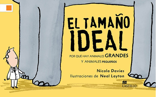 El Tamaño Ideal, De Nicola Davies. Editorial Ediciones Castillo/grupomacmillan, Edición 1 En Español, 2015