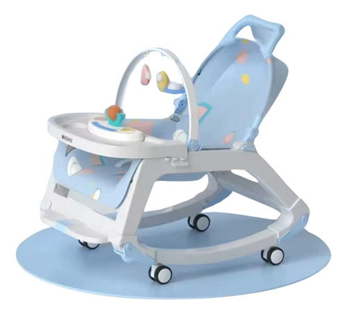 Silla Mecedora Ajustable 3en1 Para Bebes Interactiva Musical