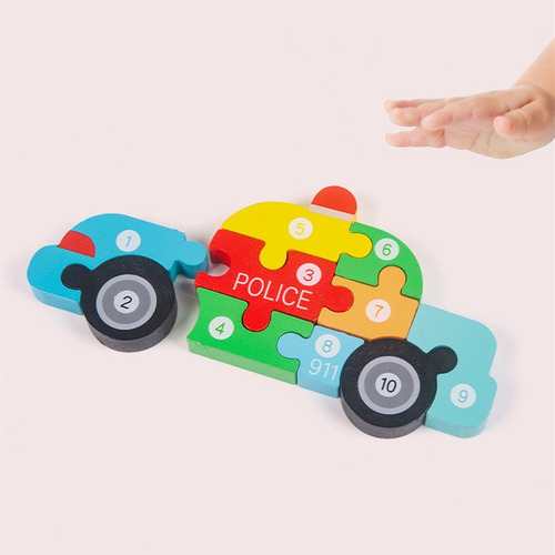 Aa Juguetes Educativos De Enseñanza De Coches De Madera