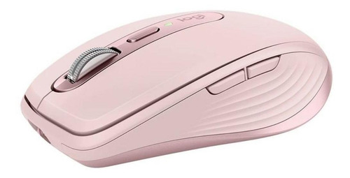 Imagen 2 de 5 de Mouse inalámbrico recargable Logitech Master Series MX Anywhere 3 rosa
