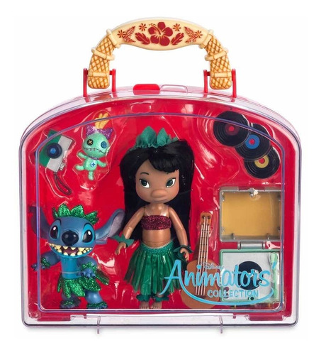 Lilo Y Stitch  Mini Animators Maletita Play Set Disney Store