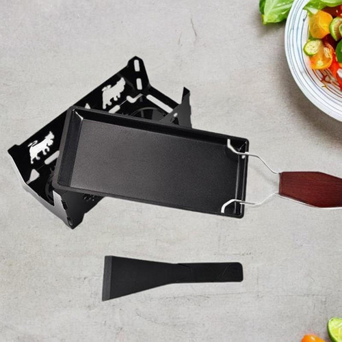Juego De Raclette De Queso Antiadherente Resistente Con