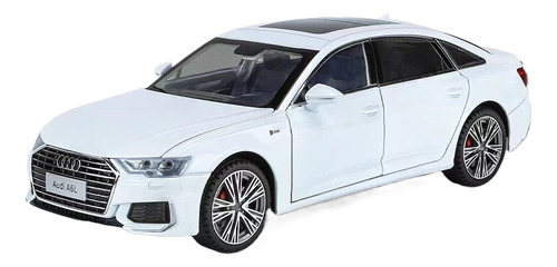 Audi A6l Miniatura Metal Coche Versión Fina Limusina 1/18