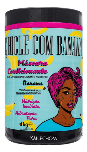 Kanechom - Linha Tendencias - Mascara Hidratante Chicle Com