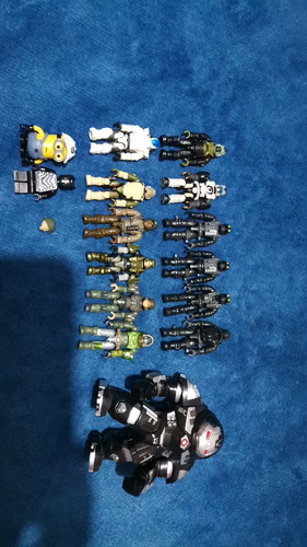 Lote Halo Y Call Of Duty Mega Construx (Usado)
