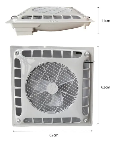 Ventilador De Techo Abatible Dropfan Inv