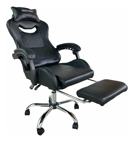 Silla Escritorio Sillon Gamer Ergonómica Con Apoyapies C